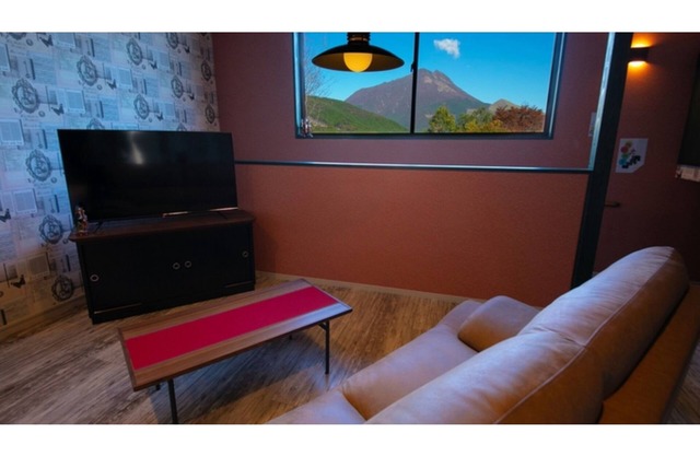 Westernstyle detached room with openair bath Rub/Yufu Ōita