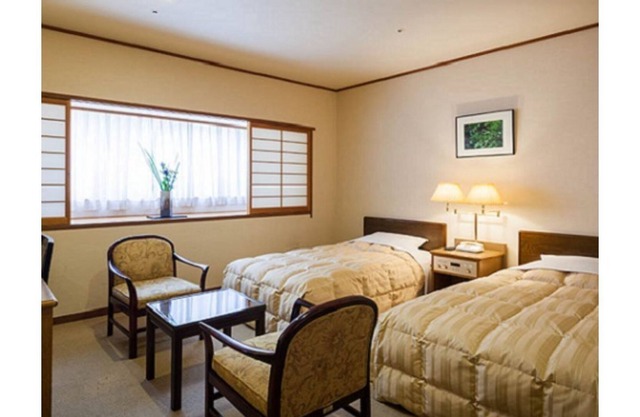 Westernstyle room Twin room Nonsmoking room | / Matsuyama Ehime