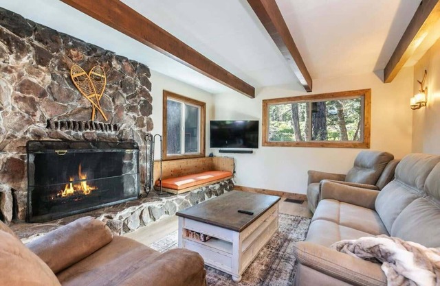Whimsical Cabin with Deck - 1 Mile to Lake Tahoe
