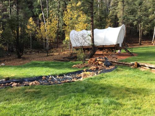 Whispering Pines Covered Wagons