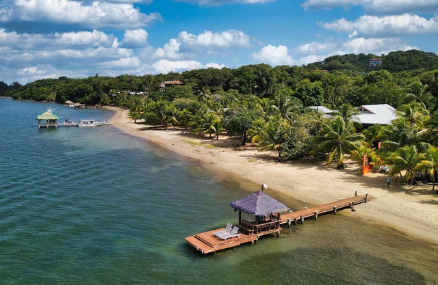 White sand beach, 3 bedrooms house - walking distance to West End and West Bay