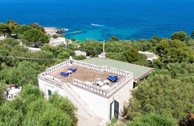 Whole villa with 2 apartments and 180° sea view