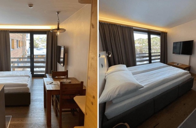 Wifi, 250m from shops, sauna, hammam, tv, ski locker, 22m², Vercorin