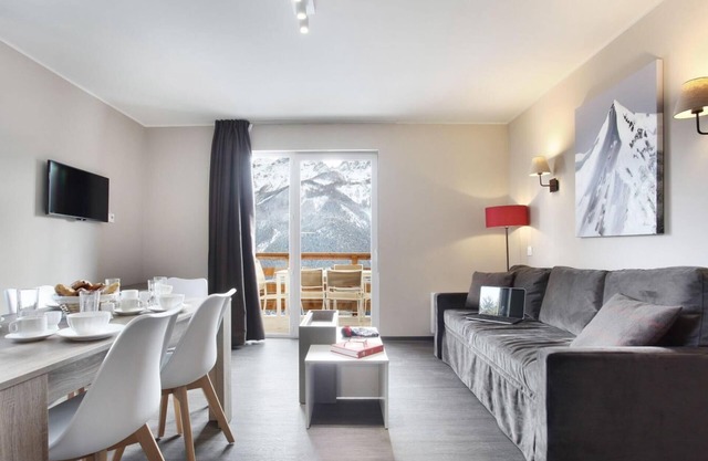 Wifi, fitness, swimming pool, tv, ski locker, 46m², Pra Loup