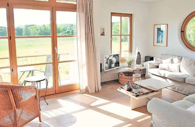 Willkommen in der Ferienwohnung Sonnenblick in Wittenbeck - Wohnanlage "Am Grün"