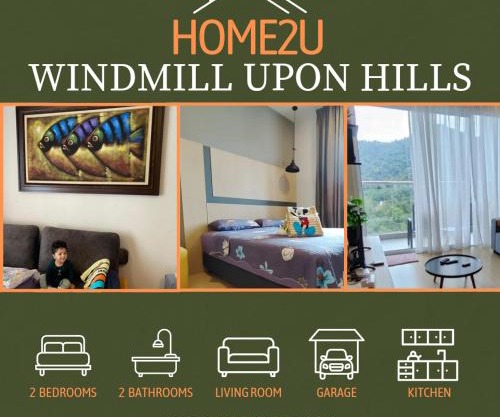 Windmill Upon Hills, Genting Highlands 2 King bed & 2 free car park
