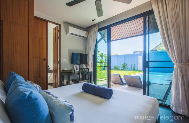 WINGS2-VW2: 2 Bedrooms Pool Villa-Wings Layan-Full Kitchen