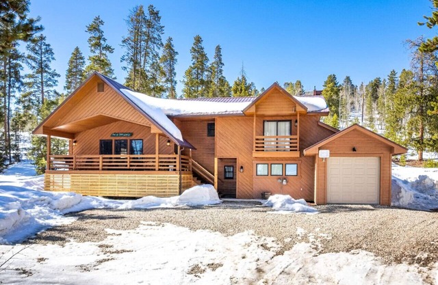 Winter time escape in the Rockies
