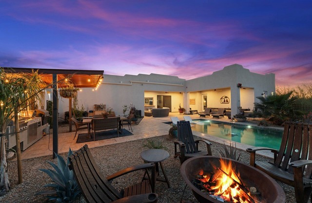 Winters Desert Oasis