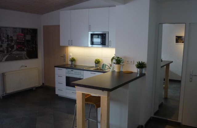 Wohnen im ehemaligen Kaminstudio mit Klimaanlage