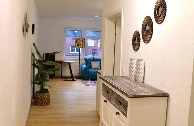 Wohnzim, Schlafzim, Badzim, Küche und Balkon, Smart TV Free Wifiparkingcoffee