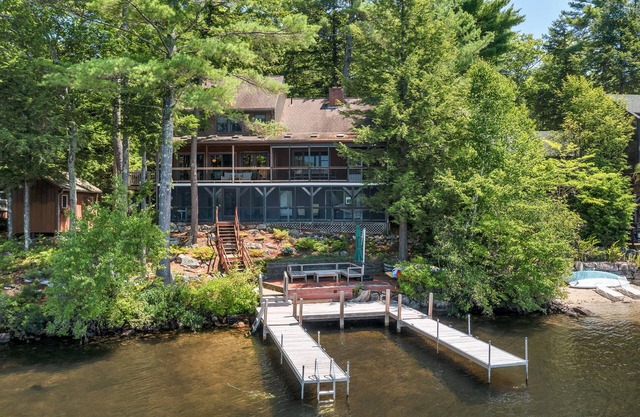 Wonderful 3 Story Winnipesaukee Waterfront home
