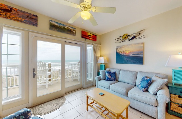 Wonderful ceanfront condo with ocean views, pool, & central AC