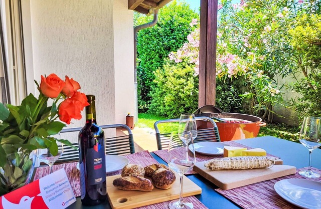 Wonderful private villa for 5 guests with TV, patio and parking