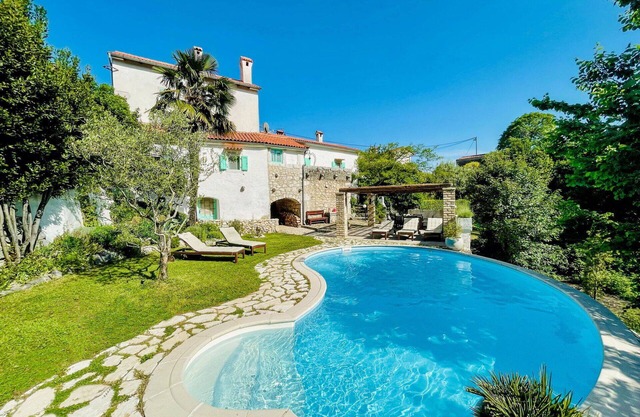 Wonderful private villa for 8 guests with A/C, private pool, WIFI, TV, terrace and panoramic view