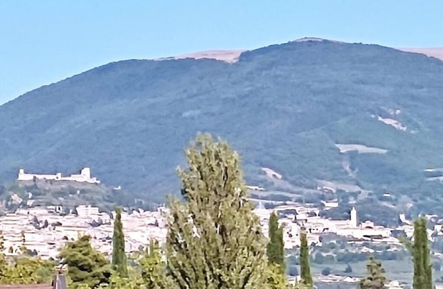 Wonderful terrace with a view of Assisi!