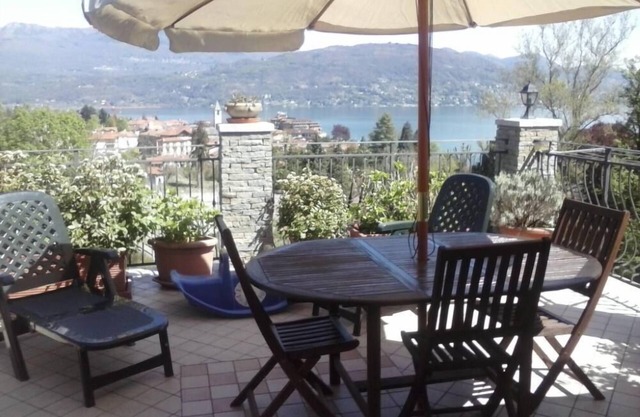 Wonderful terrace overlooking Lake, 3 km from Stresa CIN IT103008C24F9AEI35