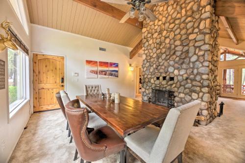 Wooded Yard, Gas Grill Lush Pinetop Retreat