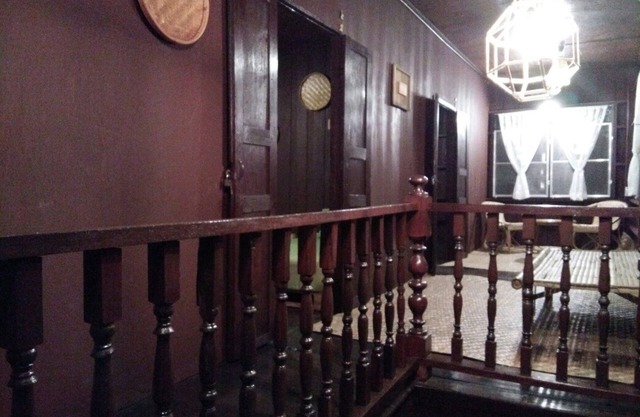 Wooden House in City Center