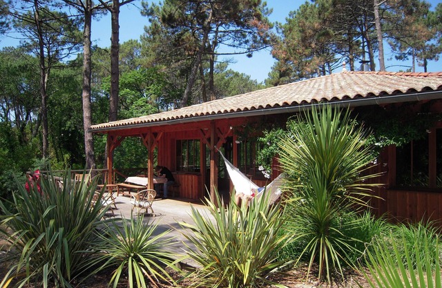 Wooden villa in Cap Ferret in the pines - close to the ocean - not overlooked