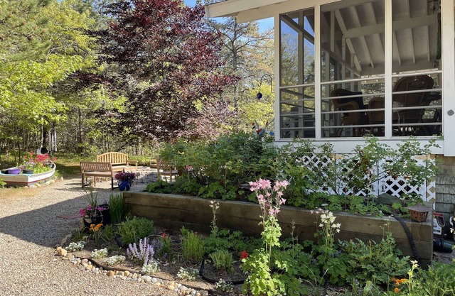 Woodsy Cape Cod Summer Retreat Sleeps12; Dune Walk Beach, Easy 'Vacaying' w A/C.
