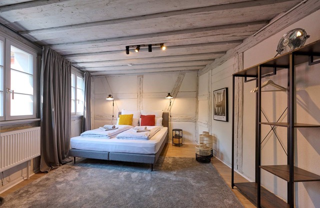 Xzllenz auf 100qm #Modern#Balkon#Fachwerk#Netflix