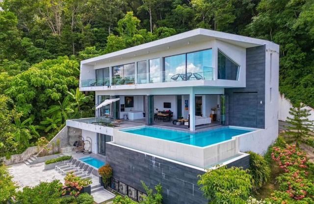 Yamu Hills Panoramic Ocean View 6 Bed Luxury Pool Villa - Phuket