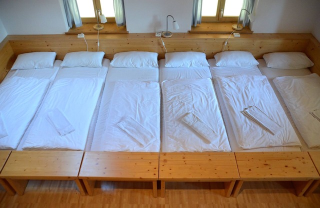 'Yellow' Mattress Dormitory with Shared Terrace & Garden, WITHOUT Kitchen