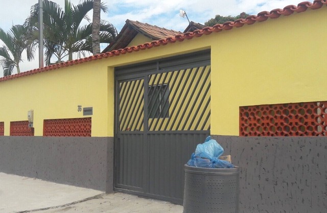 Yellow vacation home