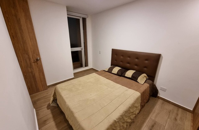 Your apt in Bogotá, 8 km from the airport and intermunicipal bus terminal.