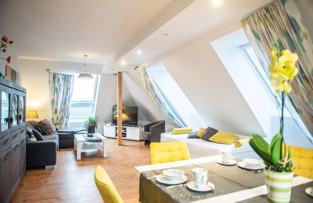 Your home-away-from-home in Oldenburg - above the rooftops of the city center