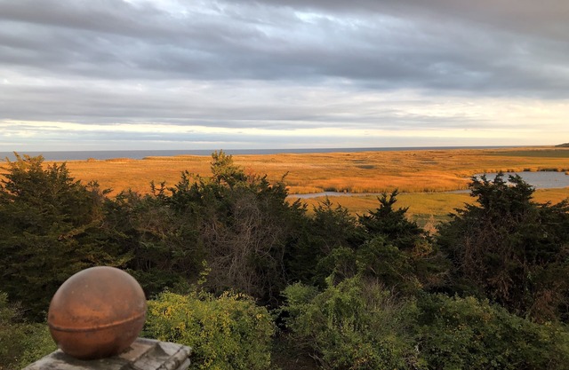 Your perch to the Cape's best ocean view with private Nauset access for 8!