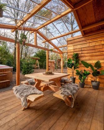 ZEN-Bungalow NO 3 met sauna en hottub