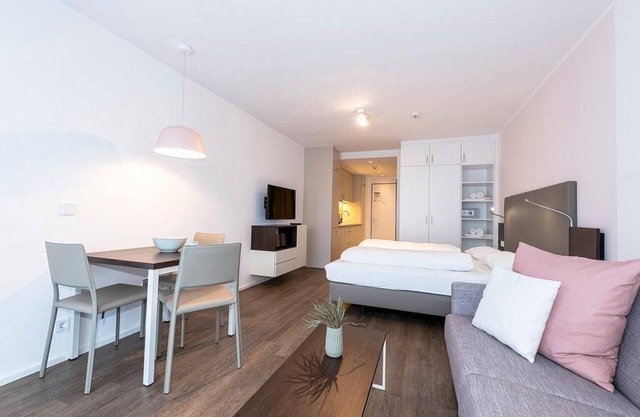 Zentrales Ferienapartment in Strandnähe mit Terrasse und Saunabereich im Haus!