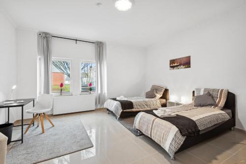Zentrale Lage . Ideal für Geschäftsleute, Monteure, Familien.3 Zimmer, Wlan, SmartTV