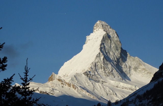 Zermatt centre - High standing all mod cons rental - View of the Cervin