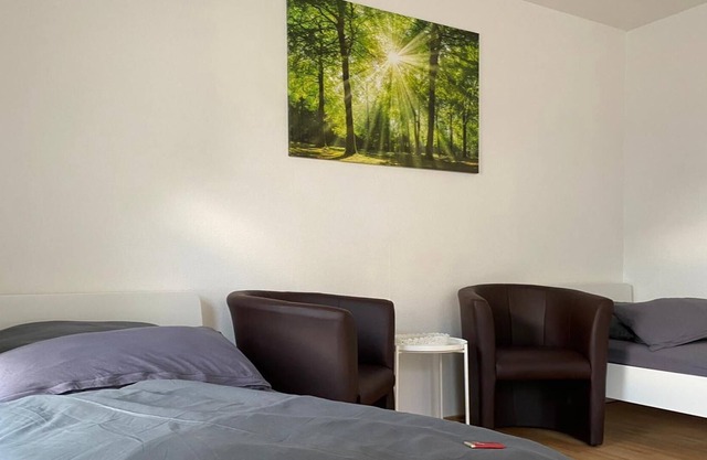 Zw13b - Gemütliche Ferienwohnung in Glauchau Nähe Zwickau, 40 qm, 1 Wohn-/schlafzimmer, Max. 2 Personen