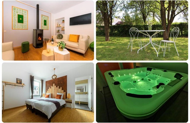 Zythogite Appartement 9 personnes, jardin, bbq