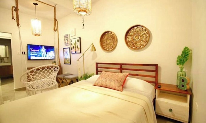 Mayaguez Pueblo Apartment | 1.4 Bohemian Hipster Living with Generator