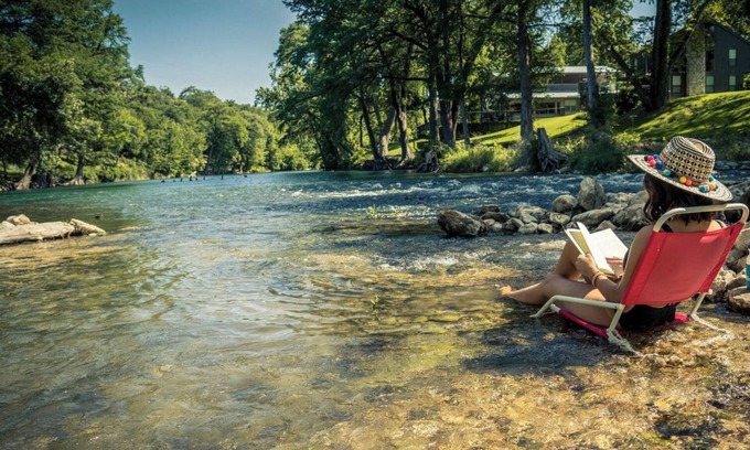Gruene Cottage | #1 Texas Casita on the Guadalupe River, The Casitas At Gruene