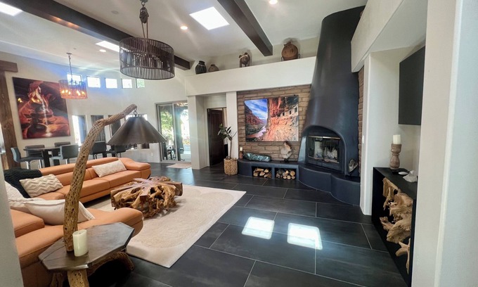 Pinnacle Peak House | 12 bedrooms Custom Home w/2 casita's, 18-hole chipping course & man-cave