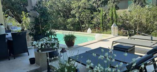Vers-Pont-du-Gard Bed & Breakfast | 21 m² Bed and breakfast ∙ 4 guests