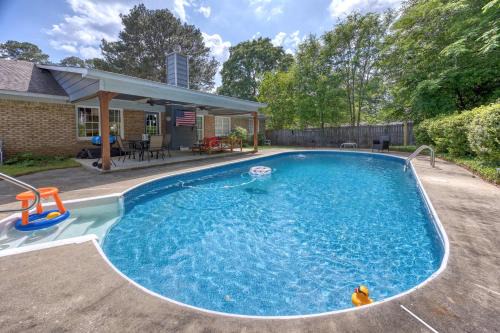 Fortson House | 3-Bedroom Columbus Family Home with Private Pool
