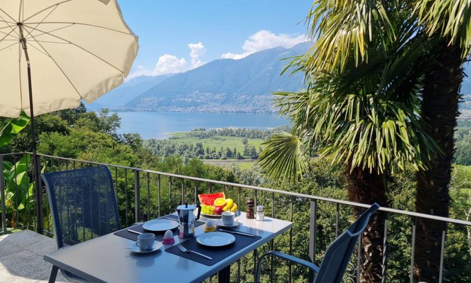 Magadino Apartment | 50 m² Apartment ∙ 1 bedroom ∙ 2 guests