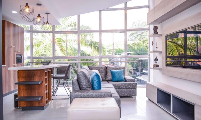 Zona Rosa Apartment | 6 Bedroom Combo Both Penthouses Lleras Both Roof Decks