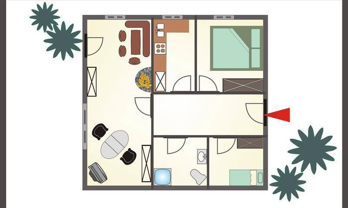 Fuegenberg Apartment | 60 m² Apartment ∙ 2 bedrooms ∙ 4 guests