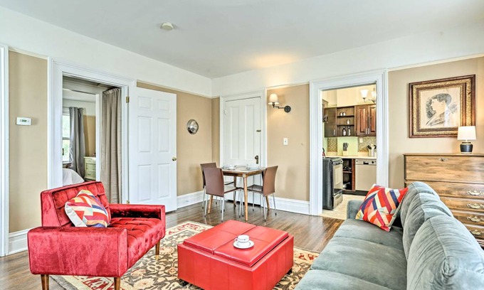 Poughkeepsie Apartment | 74 m² Apartment ∙ 1 bedroom ∙ 2 guests