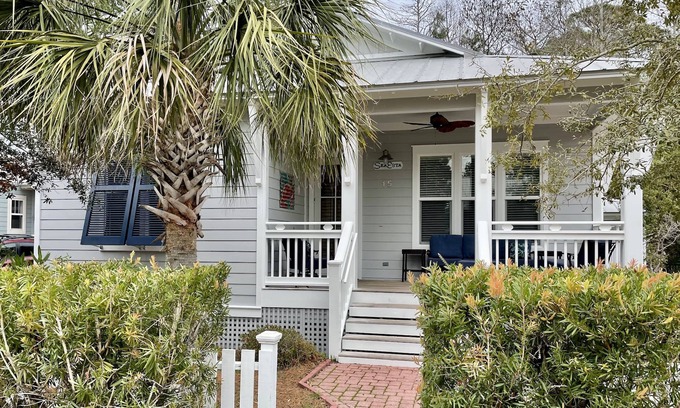 Cassine Village House | A Picturesque Cottage Retreat nestled in Cassine Village, Seagrove Beach.