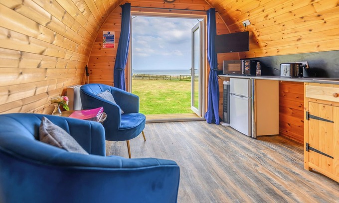Crimdon Cottage | A quirky pod with one double and shower room.