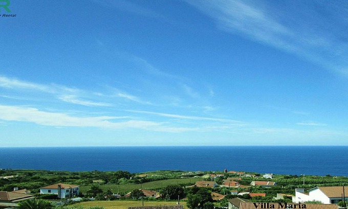 Ponta Delgada Villa | AHR - Villa Maria 2: Cozy Ocean and the Mountain panoramic view, Pool, AL 608
